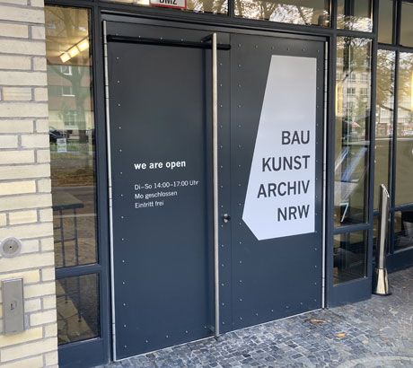 Museumsbeschriftung Eingngsbereich Dortmund